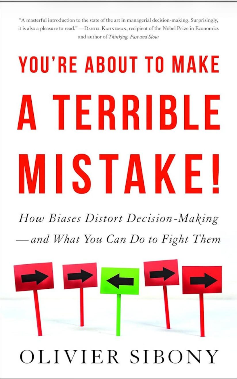 Cover of You’re About to Make a Terrible Mistake